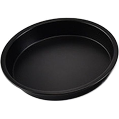 Poêle À Pizza En Fonte - Antiadhésif - Pour Four Et Cuisinière - Rond - 6 À 10 Pouces - Noir - 1 Pièce (1/5)