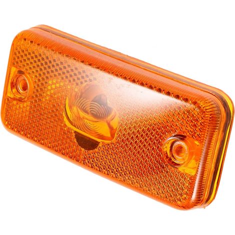 Toyvian Feu de Gabarit Remorque Led, Plastique Orange, Compact (1/5)