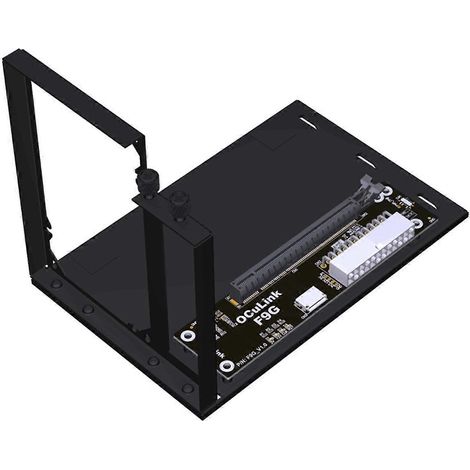 Station d'accueil GPU eGPU F9G-BK7 OCuLink M.2 Adaptateur OcuLink vers PCIe x16 Noir (1/5)
