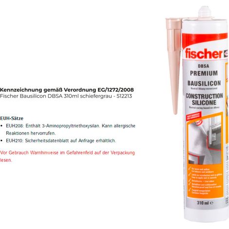 Silicone DBSA gris ardoise 310ml (1/4)