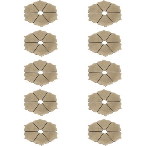 Yardenfun Lot de 10 rondelles fixation en cuivre pour boutons (1/5)