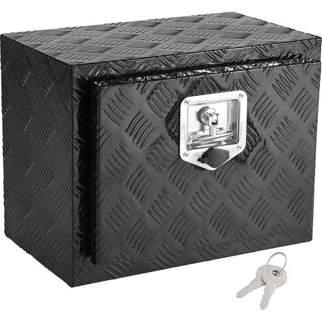 Coffre à outils en aluminium sous châssis 45,7x30,5x35,6 cm pour camion, remorque, camping-car (1/5)