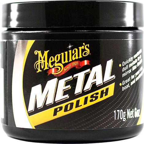 Meguiar's G211606EU Pulitore Metalli Metal Polish, 170 G