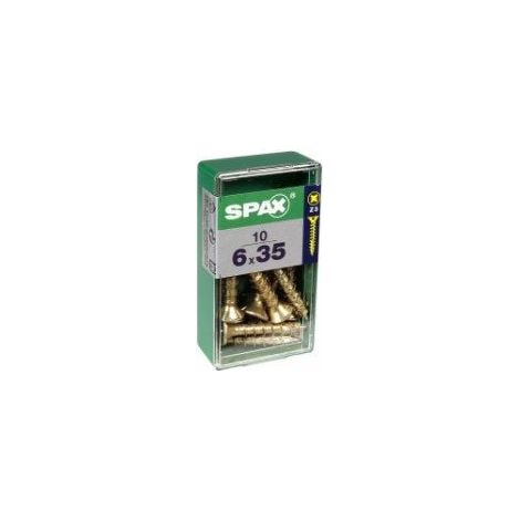 Spax Universalschrauben 6.0 x 35 mm PZ 3 - 10 Stk. Holzschrauben