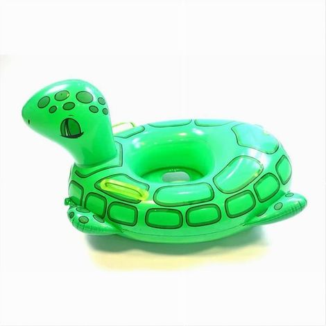 TrAdE Shop Traesio - Salvagente Gonfiabile Forma Di Tartaruga Turtle Mutandina Bambini Piscina Mare -