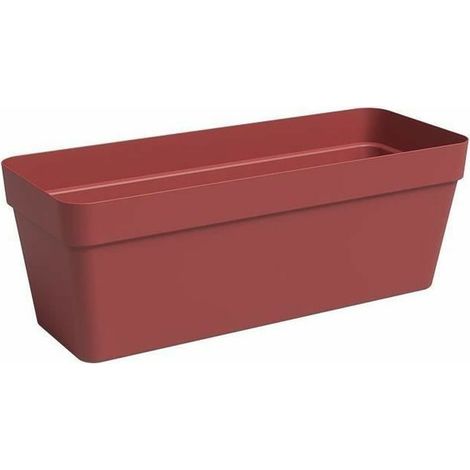 Jardinieres Capri 12,5 L Avec Reserve - Rouge (1/2)