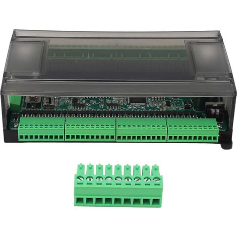Carte de commande PLC, 32 entrées, 24 sorties, 2 canaux, contrôleur logique Programmable 60K, Module de relais, DC24V 1A