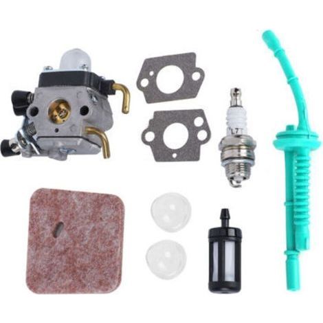Ensemble de Carburateur et Filtres Air Carburant pour Tondeuse STIHL Modèles FS45 FS55 FS85s KM55 - (1/5)