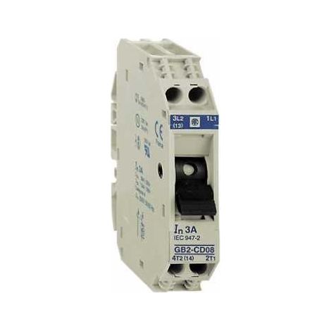 Disjoncteur pour circuit de contrôle GB2CD 8 A 1P plus N 1d - GB2CD14