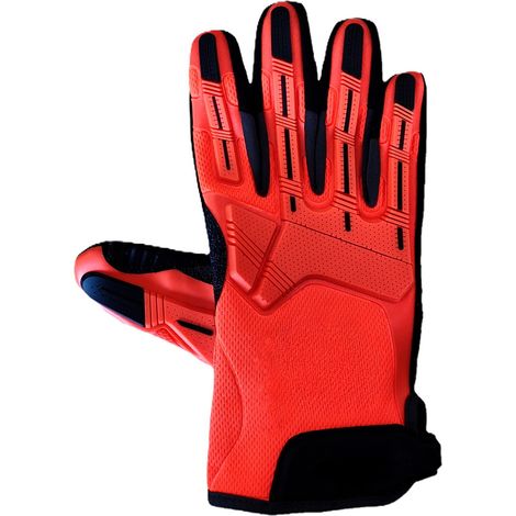 PATTONES - Guante antiimpacto naranja talla 9