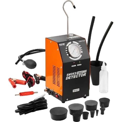 Détecteur de fuite de machine à fumée, Température de fonctionnement -20°C à 75°C, Tension DC12V, Plage de pression de sortie 19 - 23 PSI, Débit de sortie 8 L/min, Poids du produit 3,5 kg (1/5)