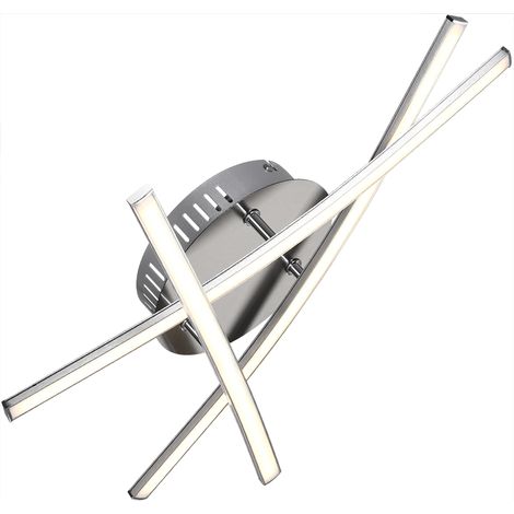 Monzana LED Deckenleuchte Warmweiß Schwenkbar Wohnzimmer Schlafzimmer Küche Flur Decke Leuchte Lampe Deckenlampe Wohnzimmerlampe Schlafzimmerlampe 3 Flammig (1/5)