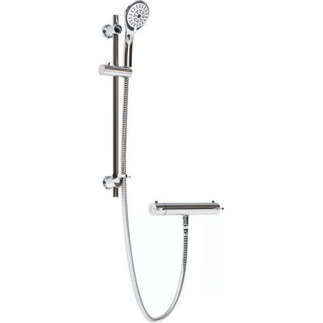Bristan PM SHXMMCTFF C Prism Safe Touch Bar Shower with Adjustable Kit and Fast Fit Fixings (1/4)