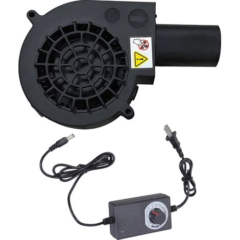 Ventilateur de barbecue avec système de refroidissement et d'allumage rapide pour barbecue en extérieur, idéal pour le camping.-AquaForge (1/5)