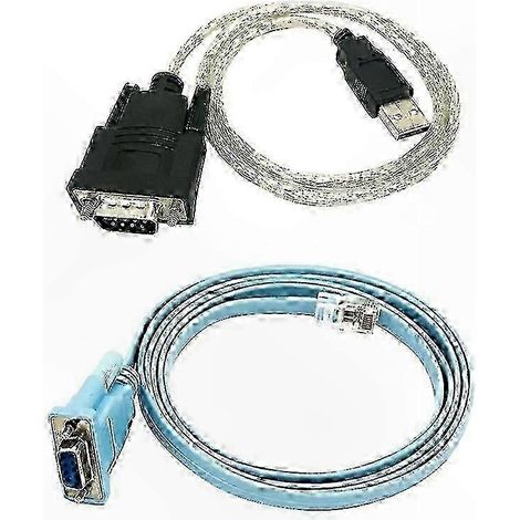 CAT5 RJ45 auf DB9 RS232 Ethernet-Adapter, USB-LAN-Konverter für Netzwerkgeräte, zuverlässiger serieller Anschluss (1/5)