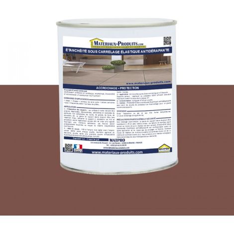 Étanchéité sous carrelage élastique antidérapante - 3 Kg Ton bois - MATPRO (1/3)
