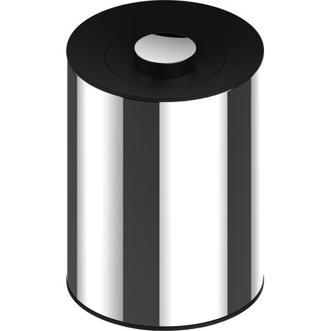 KEUCO Artículo universal Inserto de plástico para 04989 gris negro, 04989000037