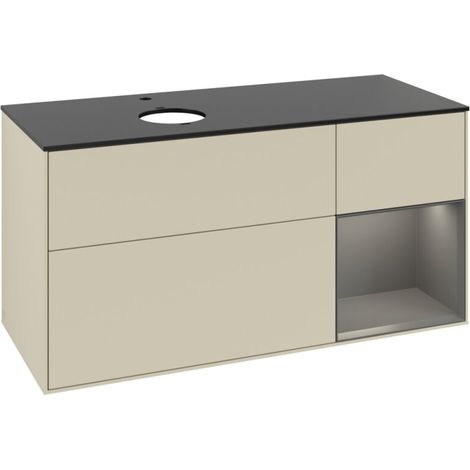 Villeroy & Boch G812GKHJ Armoire sous lavabo Finion G81 (1/3)