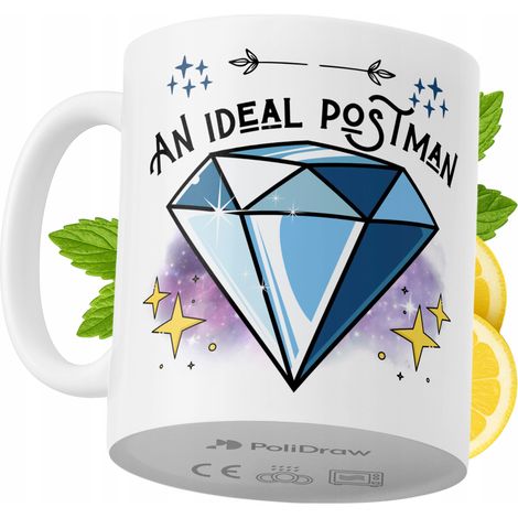 Lustige Kaffeetasse mit witzigem Textdesign für Postboten – ideal für Geburtstage, Namenstage und Feiertage. Hochwertige Tasse für besondere Anlässe, ob zu Hause, im Büro oder bei der Arbeit. Farbe: W