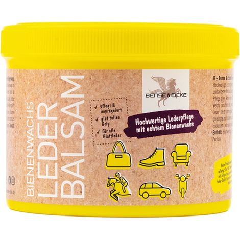 B & E Bienenwachs-Lederpflege-Balsam - 500 ml