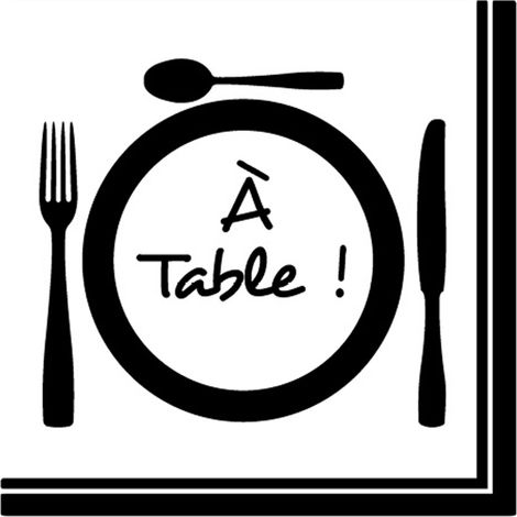 Lot de 20 serviettes papier a table (1/2)