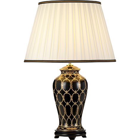 Lampada Da Scrivania Contemporanea Taipei Porcellana Oro 1 Luce E27