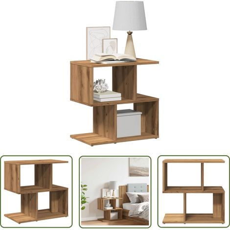 vidaXL Nachttisch Artisan-Eiche 50x30x51,5 cm Holzwerkstoff (1/5)