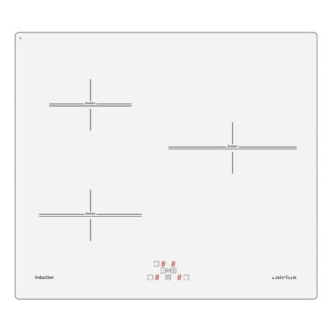 Plaque induction Airlux ATID632WHN BLANC (1/2)