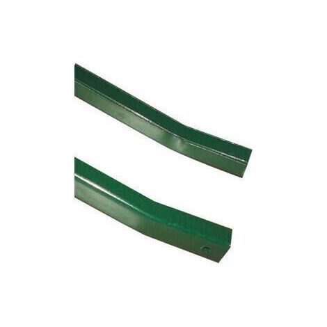 10 x C SAETTA PLAST H 120CM 25X25X2,5 VERDE 6005
