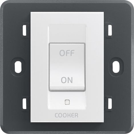 VIMAR - 20018.CK.B 2P 45A COCINA 3M interruptor blanco