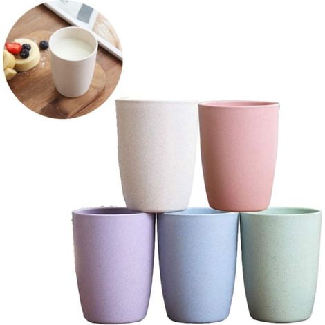 shopwithgreen drickskopp - kopp utan handtag, oförstörbar, återanvändbar (1/5)