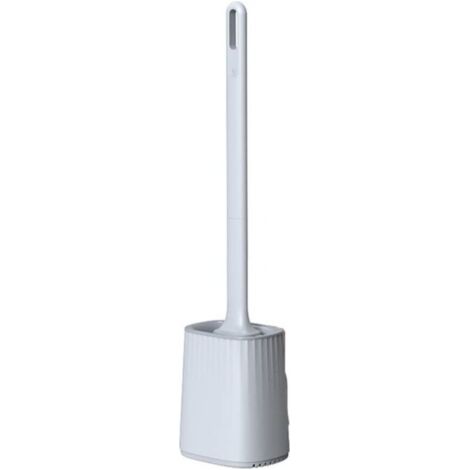 Brosse de toilette créative avec poignée détachable, brosse de toilette multifonctionnelle, brosse de nettoyage de salle de bain avec base, brosse de toilette, brosse de salle de bain (1/5)