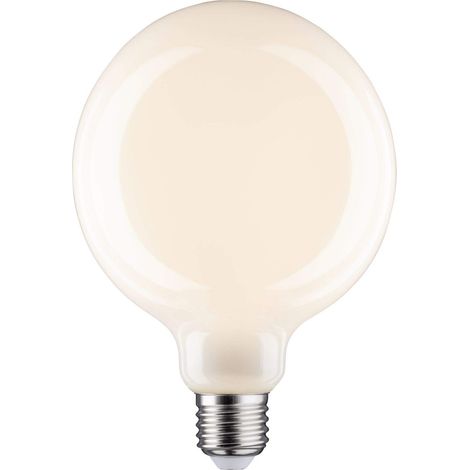 Paulmann 28628 Lampadina LED filamento G125 9 Watt lampadina classica dimmerabile opale 2700 K bianco caldo E27 (1/5)
