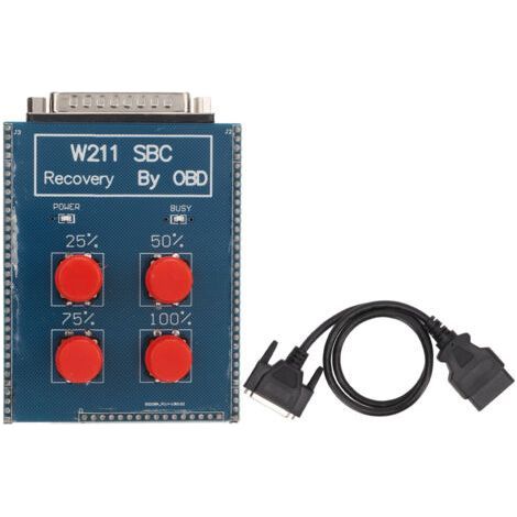 Herramienta de reinicio ABS SBC, reemplazo del código de reparación C249F para Mercedes Benz Clase E W211 R230 SL Azul (1/5)
