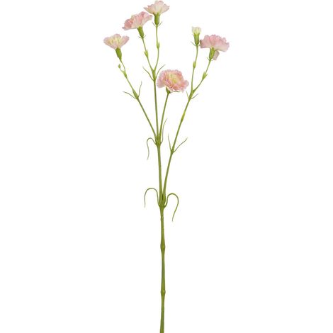 Mica Decorations Kunstpflanze Nelke rosa 66 cm Pflanze