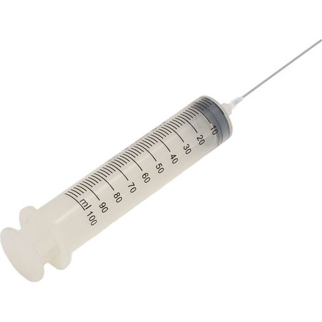 Kit de recharge d'encre avec seringue 100ml grande capacité et aiguille en acier inoxydable 10cm pour imprimantes (1/5)