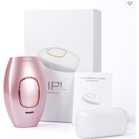 Dispositivo de depilación láser - Dispositivo de depilación con luz pulsada intensa (IPL) - Dispositivo de depilación unisex - Equipo de depilación - Incluye gafas y maquinilla de afeitar (1/4)