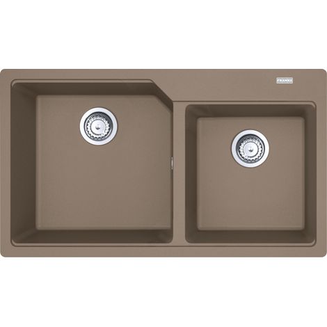 Franke UBG 620-86 Urban Lavello 2 vasche incasso 86 x 50 cm. oyster (1/3)