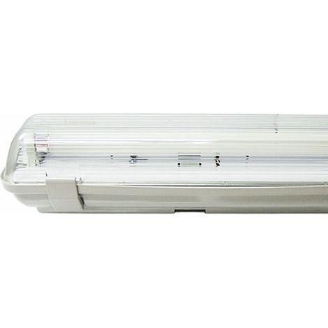 PANTALLA FLUORESCENTE ESTANCA MATEL 2 TUBOS TRIFÃSFORO 58W 150CM