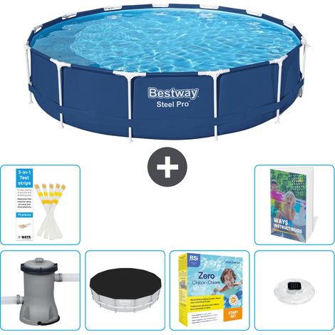 Bestway Bestway Steel Pro Ronde - 396x84 cm - 7-pièces  S178 (1/5)