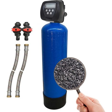 Filtro De Carbón Activado Autolimpiante 70l Clack Ws100f Elimina El Cloro, Los Sabores Y Olores Del Agua De Tu Pozo (1/5)
