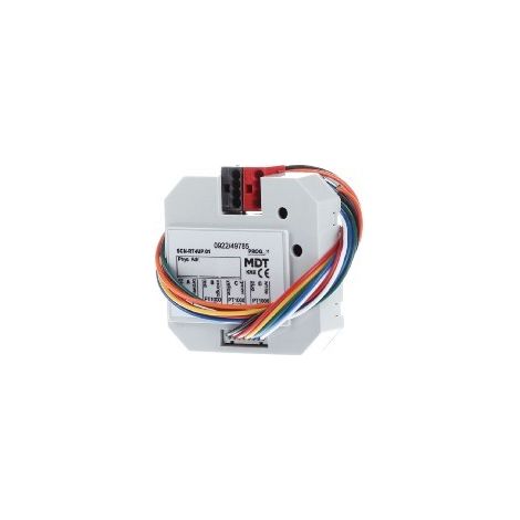 MDT UP-Raumtemperaturregler SCN-RT4UP.01 4fach für PT1000 Sensoren