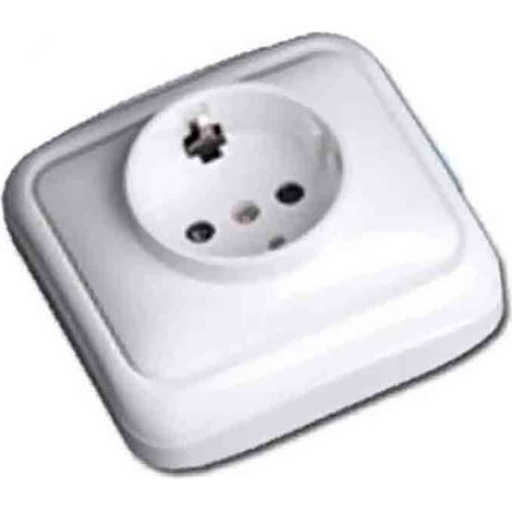 Base Schuko t/tl Superficie Serie Spa (Bolsa Blíster) (1/2)