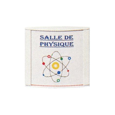 Signalisation d'intérieur - gamme Pilot Bezault - Argent - pose en applique - L 105 x H 80 mm (1/3)