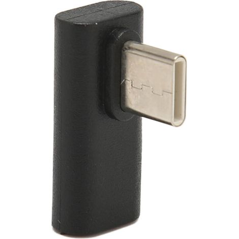 90°-USB-C-Stecker-Buchse-Adapter, USB 3.1 10 Gbit/s High Speed, kompatibel mit Schnellladen und Datenübertragung für Laptops (1/5)