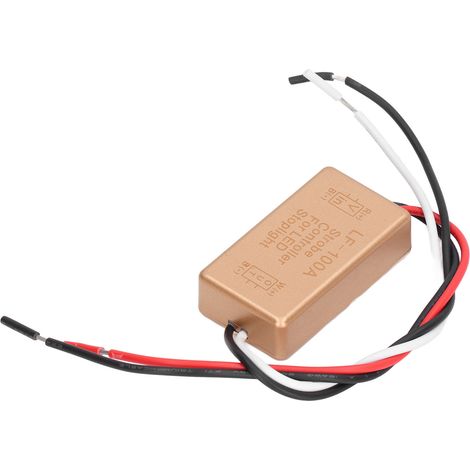 Contrôleur de clignotement stroboscopique pour feu stop arrière à LED, module clignotant pour voiture 12V-16V CC (1/5)