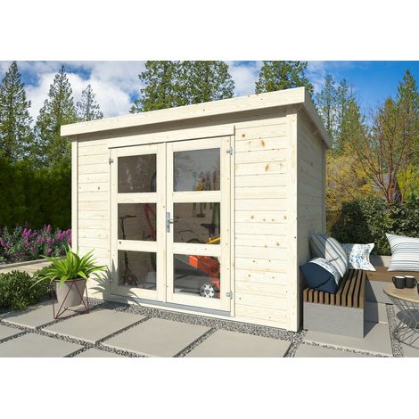 Casetta in legno non trattato Olivia 1 280X184