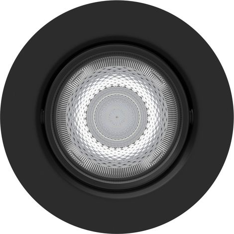 Philips Impala Spot encastrablé (Noir) Lumière blanche chaude - LED (1/4)
