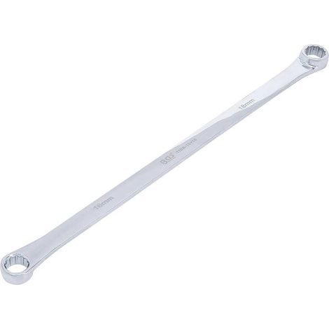 Clé à Fil contre Coudée Extra Longue 16 x 18 mm - Acier Résistant - Précision et Confort d Utilisation - D-Work (1/5)