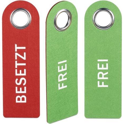 Ensemble de plaques de porte « Occupé » et « Libre » (1/5)